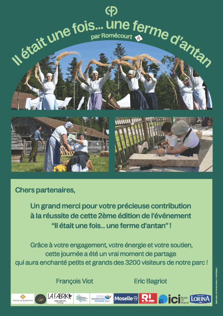 Remerciements Romécourt